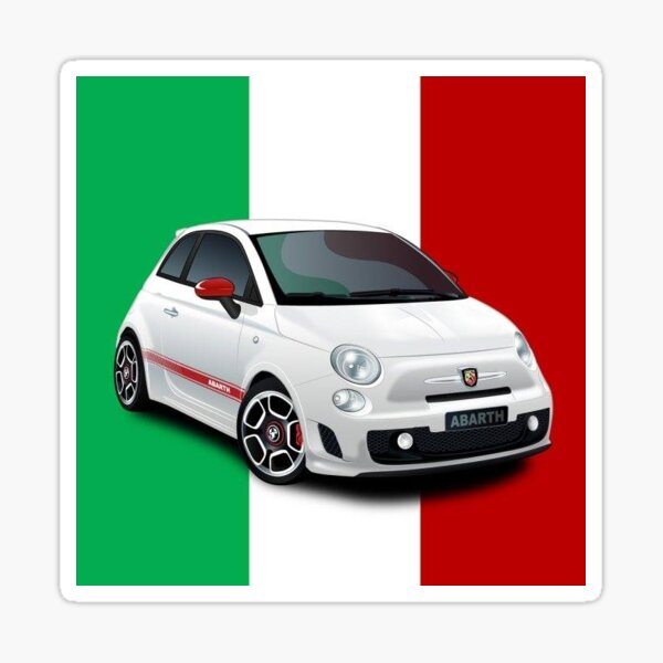 Fiat 500 Sticker