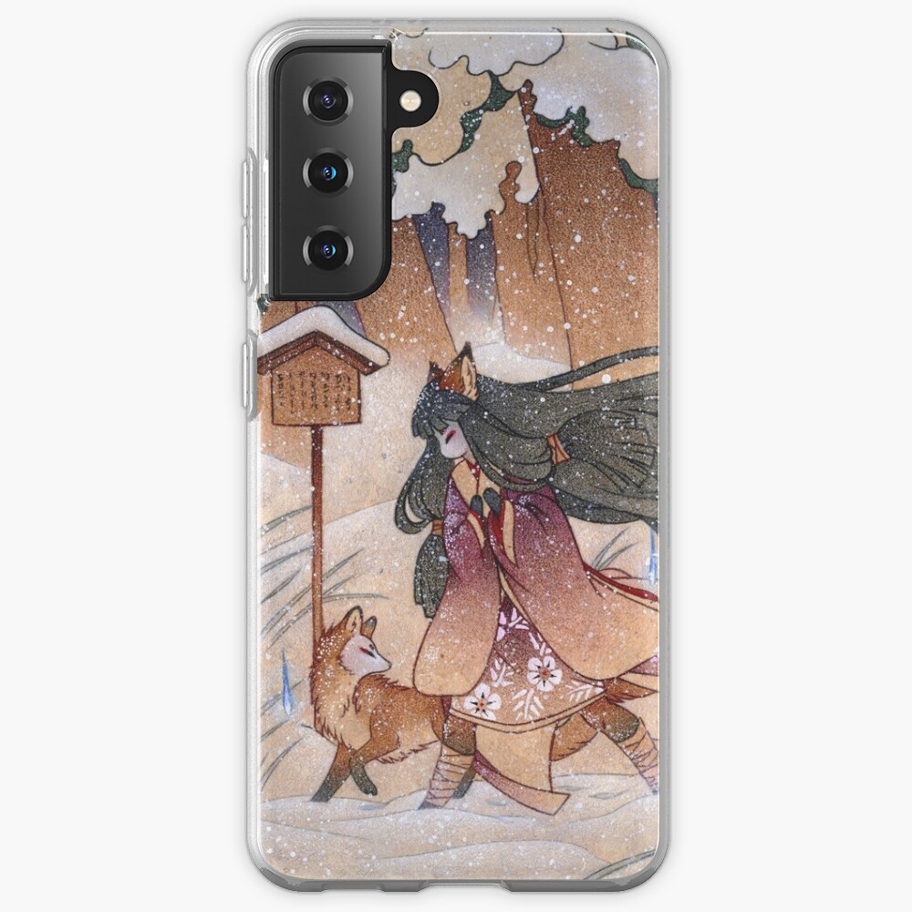 Blustery - Kitsune Yokai TeaKitsune Case & Skin for Samsung Galaxy