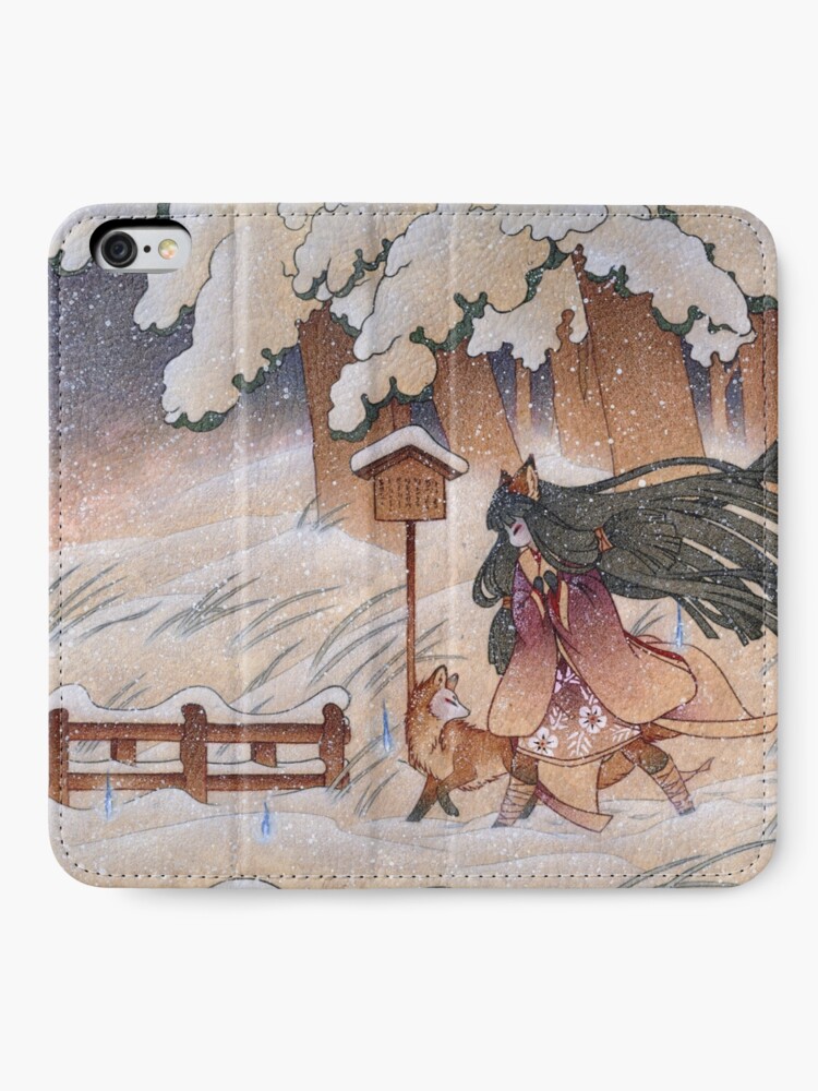Alternate view of Blustery iPhone Wallet