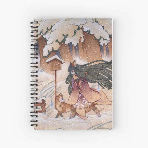 Blustery Spiral Notebook