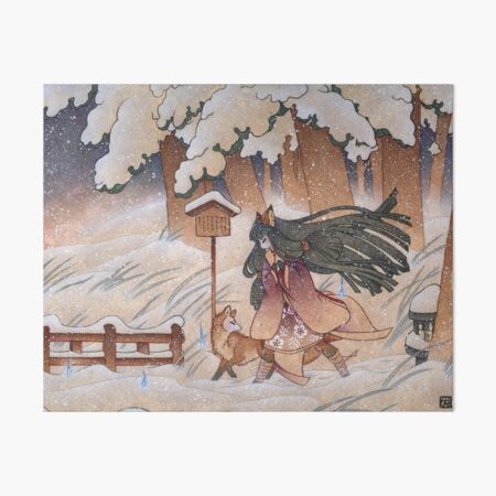 Artikel-Vorschau von Eine stürmische Winterreise, designt und verkauft von TeaKitsune.