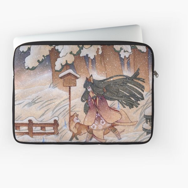 Blustery - Kitsune Yokai TeaKitsune Laptop Sleeve