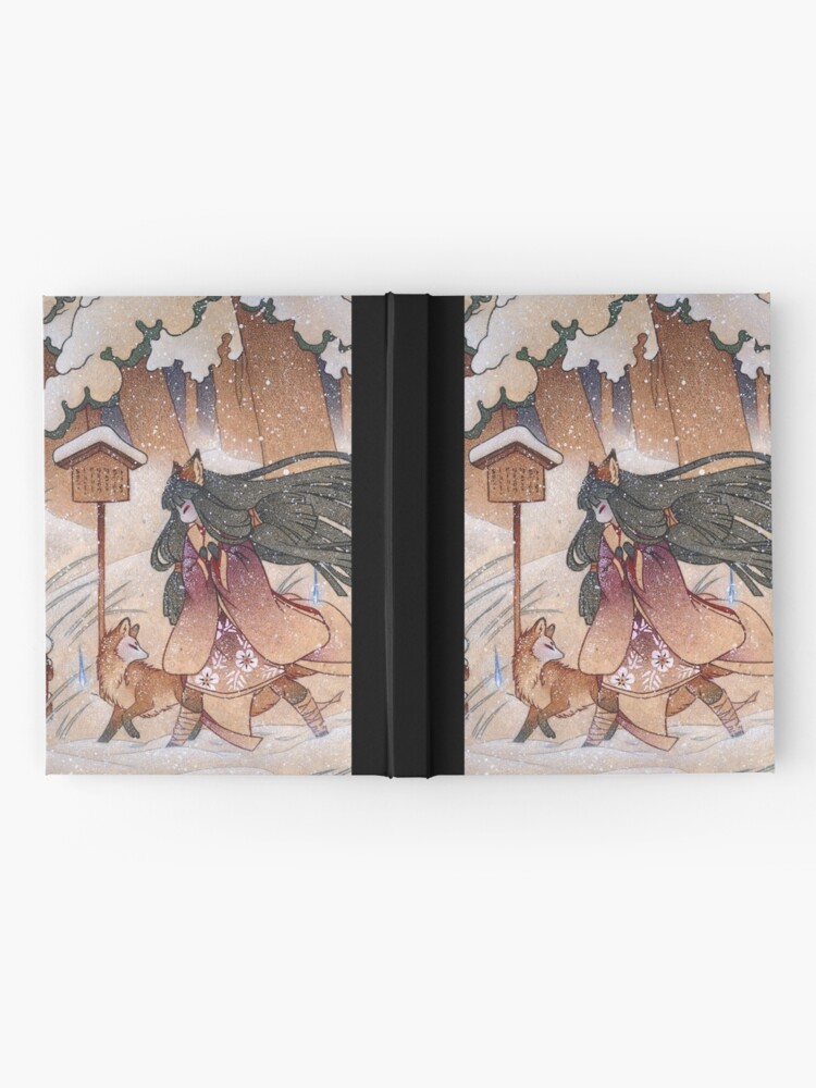 Alternate view of Blustery - Kitsune Yokai TeaKitsune Hardcover Journal