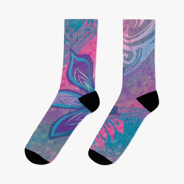 Item preview, Polynesian Tribal Hibiscus Abstract designed and sold by sunnthreads.