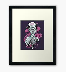 Dead Head Framed Print