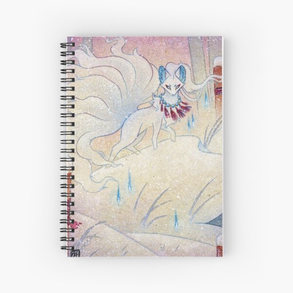 Kitsune Guardian Spiral Notebook