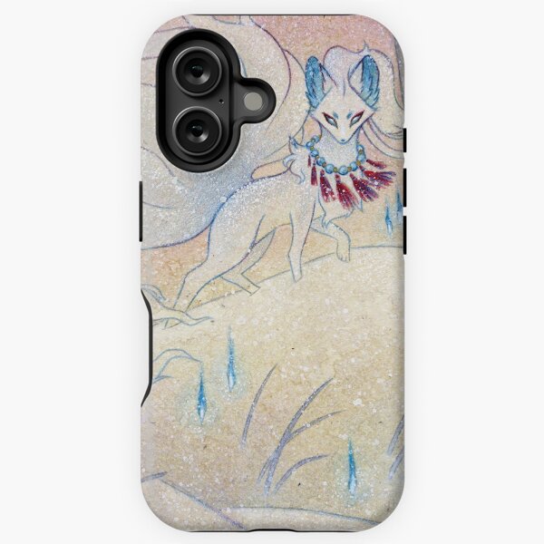 Item preview, Winter Twilight Kitsune Guardian designed and sold by TeaKitsune.