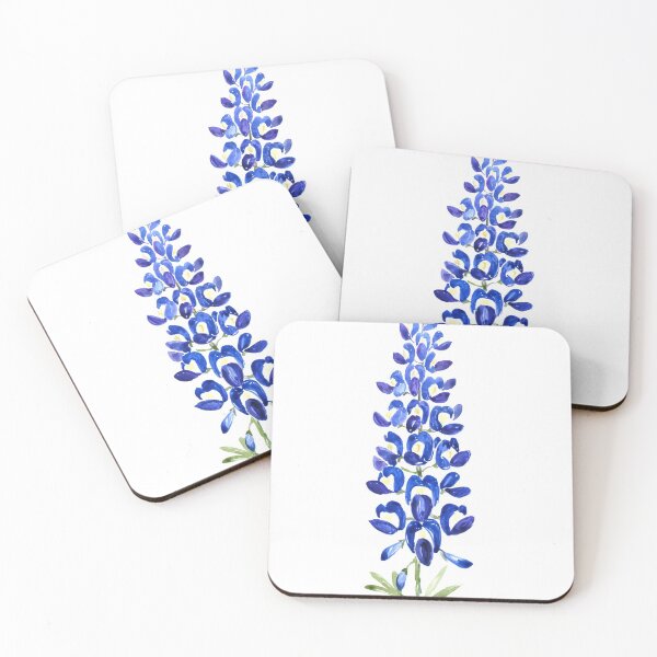 Item preview, Texas bluebonnet in watercolor designed and sold by blursbyai.