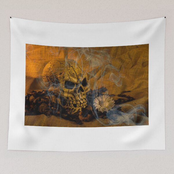 Item preview, Skull Smoke And Flowers designed and sold by Steve Purnell Photography.