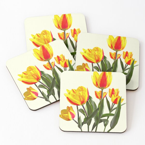 Item preview, Red and Yellow Striped Tulips designed and sold by Susan Savad.