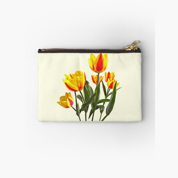 Item preview, Red and Yellow Striped Tulips designed and sold by Susan Savad.