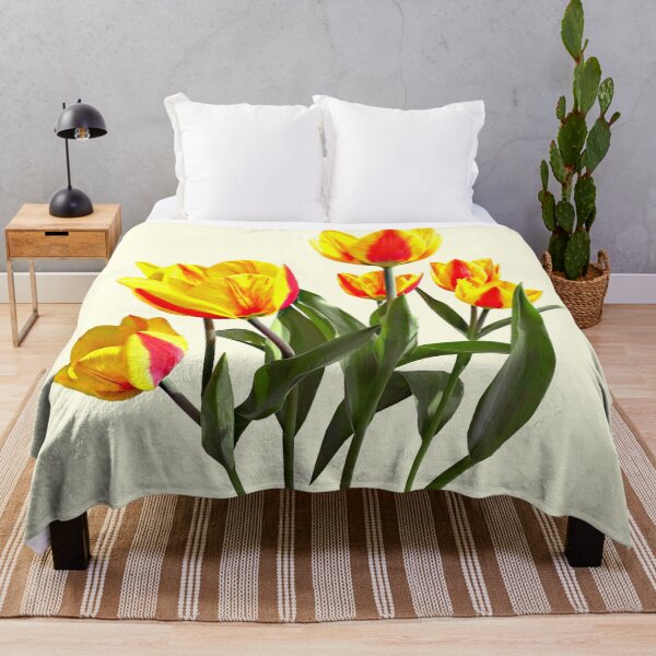 Item preview, Red and Yellow Striped Tulips designed and sold by Susan Savad.