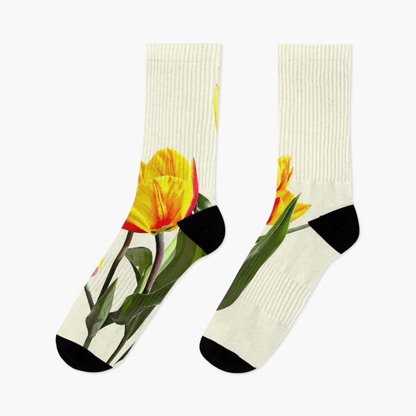 Item preview, Red and Yellow Striped Tulips designed and sold by Susan Savad.