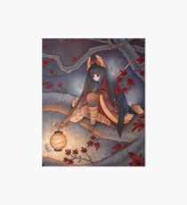 Lantern Light Art Board Print