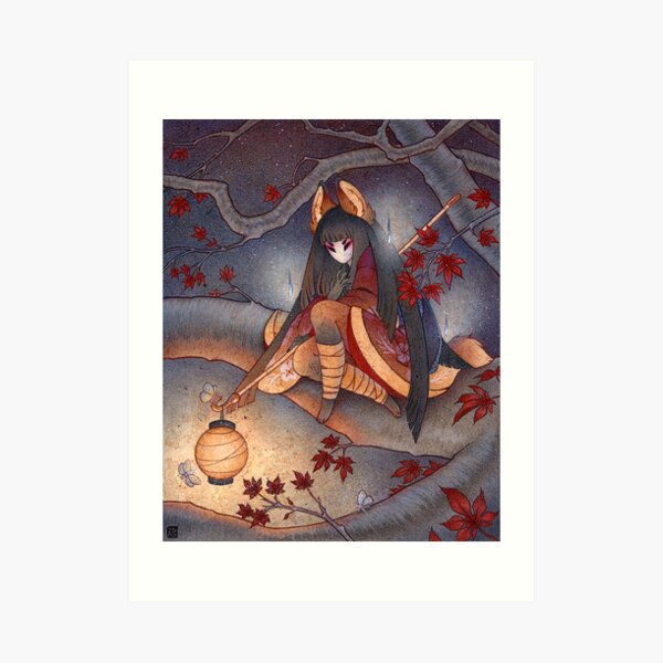 Lantern Light Art Print