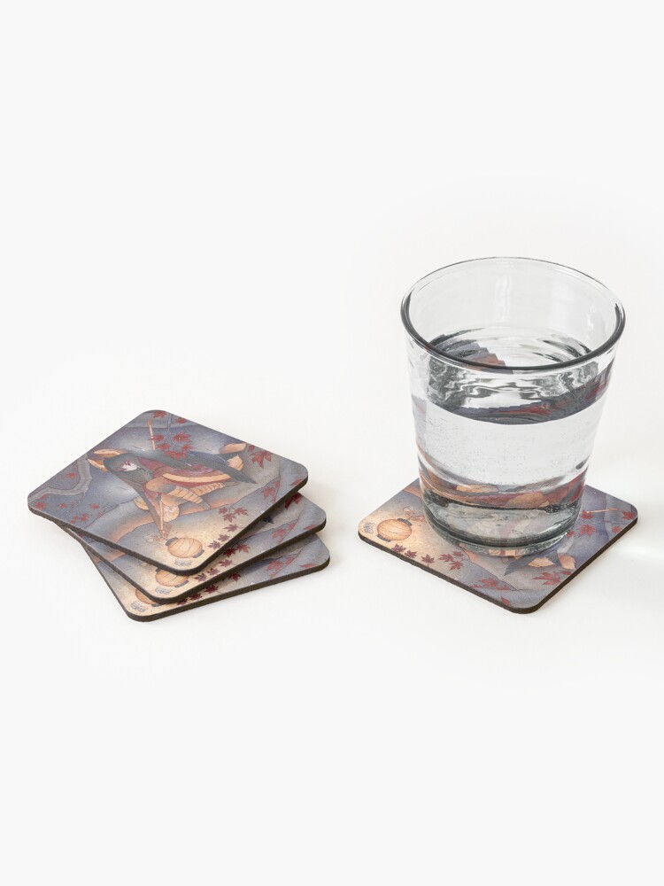Alternate view of Lantern Light Coasters (Set of 4)