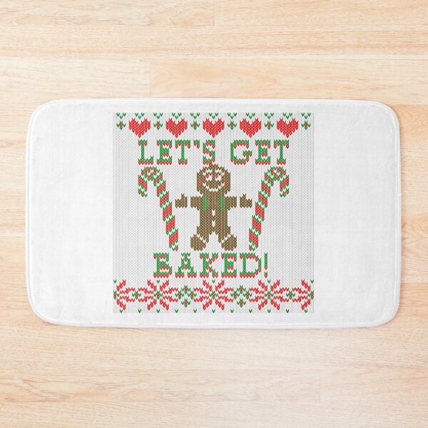 Item preview, Let's Get Baked The Gingerbread Cookie Says designed and sold by Garaga.