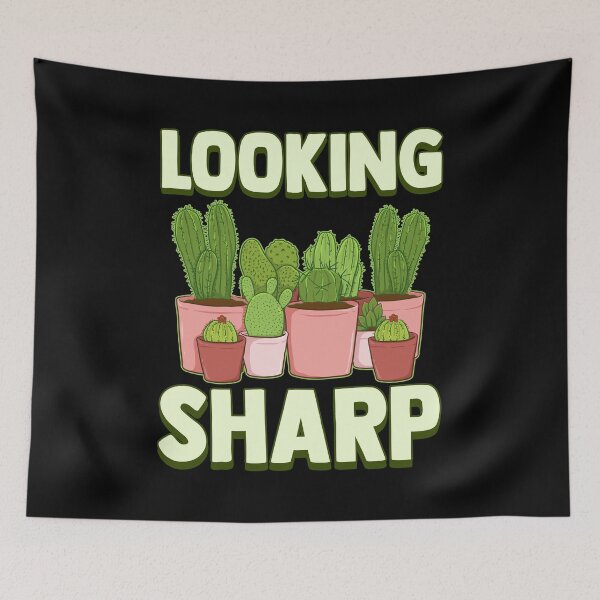 Item preview, Funny Looking Sharp Cactus & Plants Pun Gardeners designed and sold by perfectpresents.
