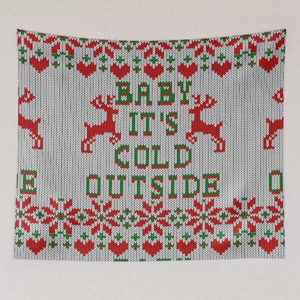 Item preview, Baby It's Cold Outside Ugly Sweater Style designed and sold by Garaga.