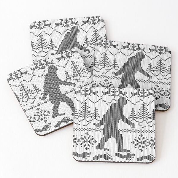 Item preview, Gone Squatchin Ugly Christmas Sweater Knit Style designed and sold by Garaga.