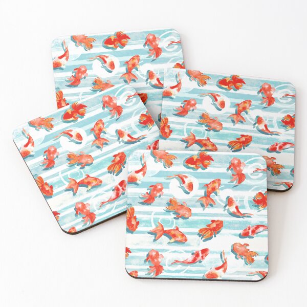 Item preview, Watercolor Goldfish designed and sold by TigaTiga.