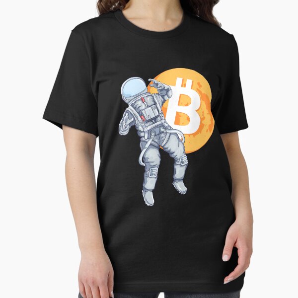 Artikel-Vorschau von Bitcoin-Astronaut BTC Mooning, designt und verkauft von BtcSweatshirts.