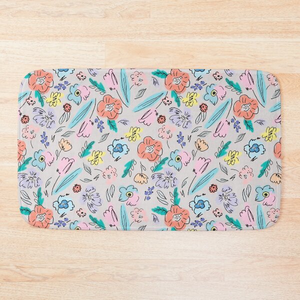 Item preview, chintz flowers designed and sold by AvotArt.
