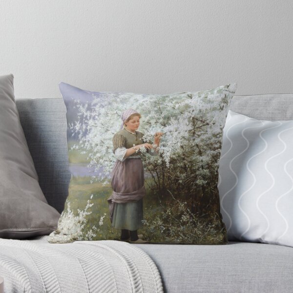 Item preview, Daniel Ridgway Knight (1839 - 1924) Les Cerisiers designed and sold by Rehs.