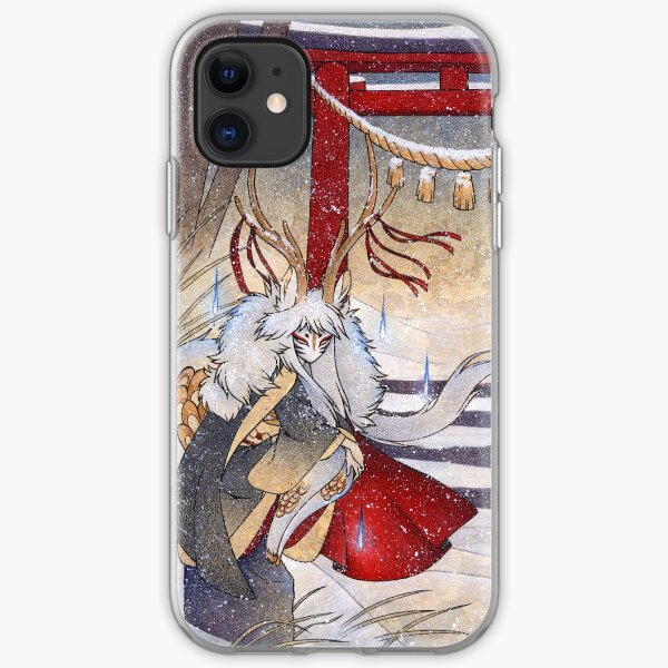 The Summit Gate - Deer Kirin Yokai Spirit iPhone Soft Case