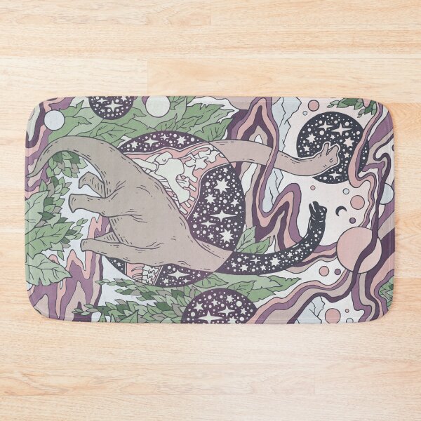 Item preview, Jurassic Portal | Purple Haze Palette | Dinosaur Science Fiction Art designed and sold by OMEGAFAUNA.