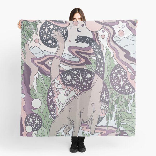 Item preview, Jurassic Portal | Purple Haze Palette | Dinosaur Science Fiction Art designed and sold by OMEGAFAUNA.