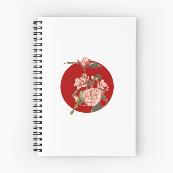 Item preview, Japanese Flag - Striped Camellias  designed and sold by weavernap.