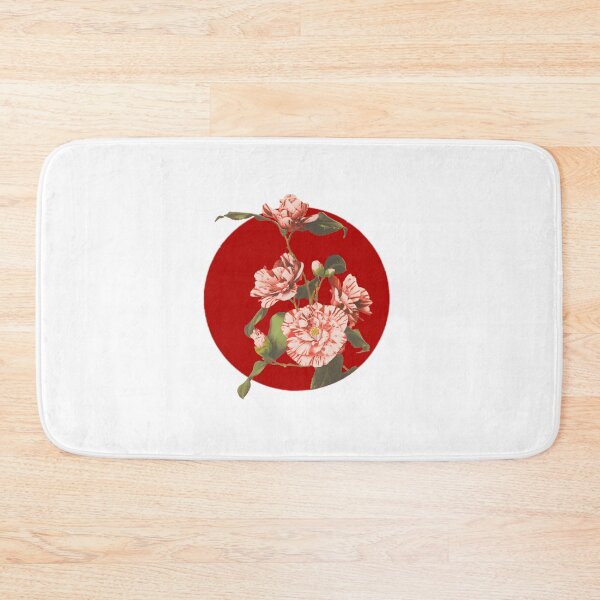 Item preview, Japanese Flag - Striped Camellias  designed and sold by weavernap.