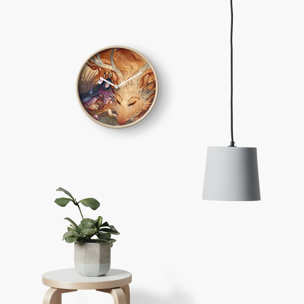 Item preview, Clock designed and sold by TeaKitsune.