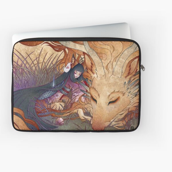 Slumber - Kitsune Fox Dragon Laptop Sleeve