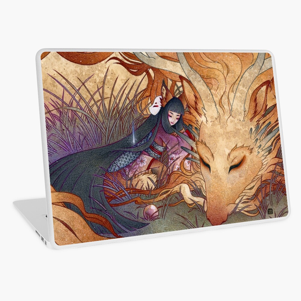 Item preview, Laptop Skin designed and sold by TeaKitsune.