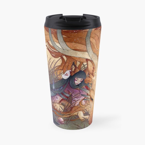 Slumber - Kitsune Fox Dragon Travel Mug