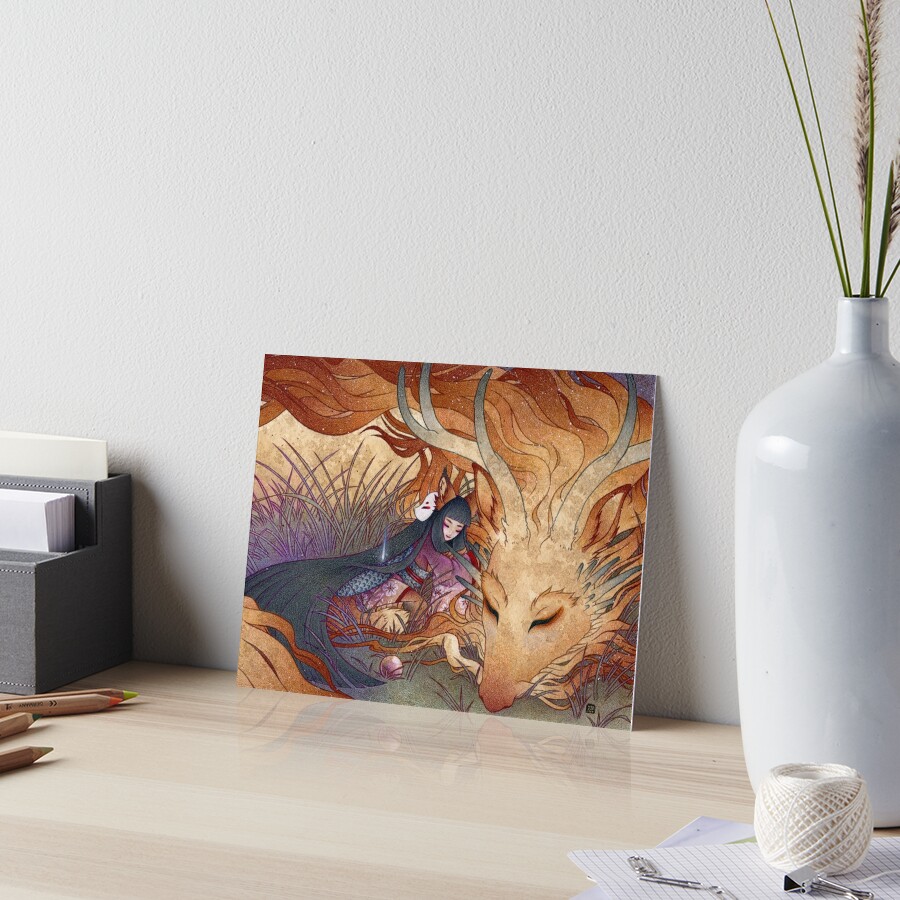 Item preview, Art Board Print designed and sold by TeaKitsune.