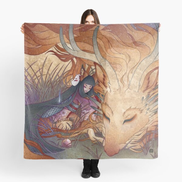 Slumber - TeaKitsune Dragon Fox Scarf