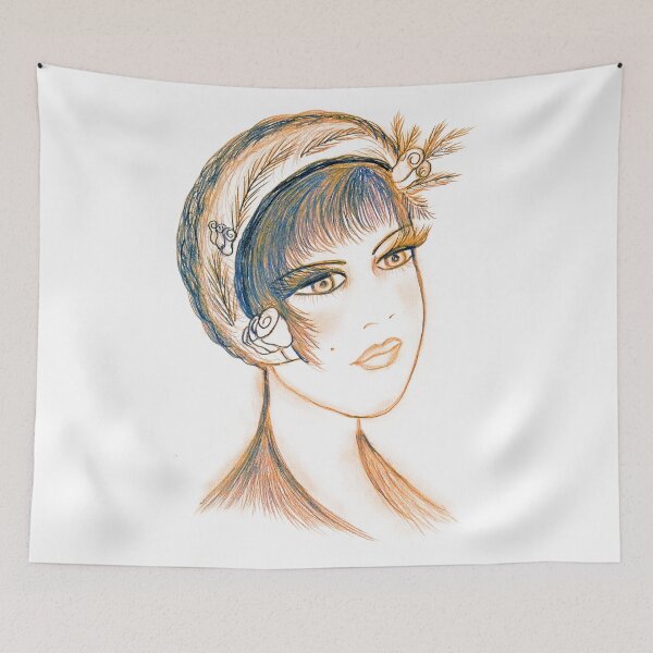 Item preview, Fancy Flapper Girl I designed and sold by blayzeink.