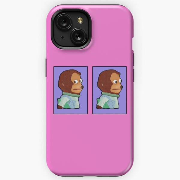 iPhone 12/12 Pro Funny Awkward Look Monkey Puppet Meme Case