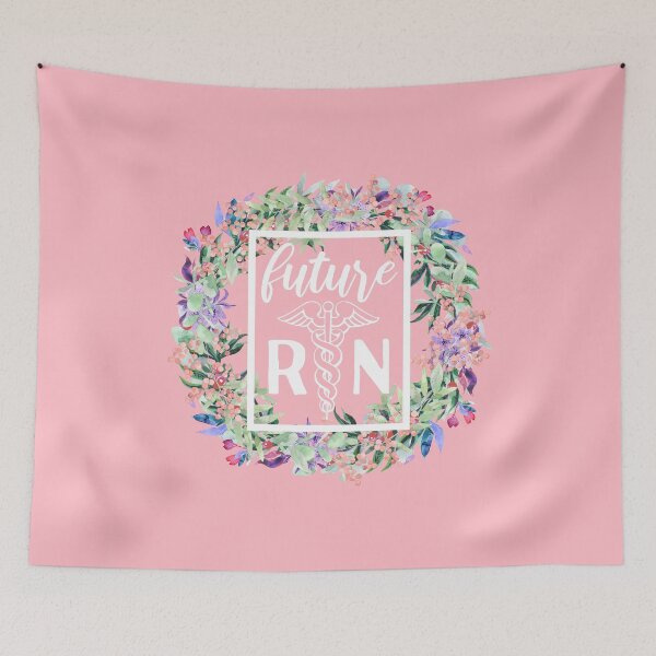 Item preview, Future RN Floral designed and sold by vakariandesigns.