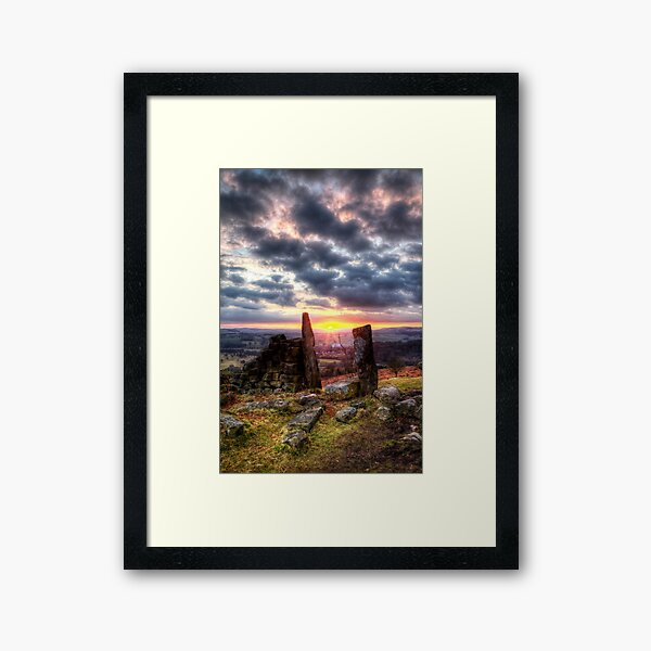 Item preview, Sunset over Birchen Edge Peak District Derbyshire designed and sold by Roy Childs.
