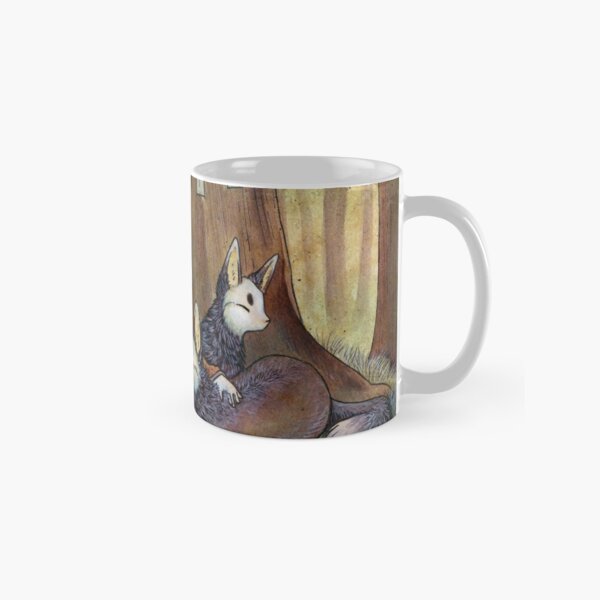 Okina and Kitsune Classic Mug
