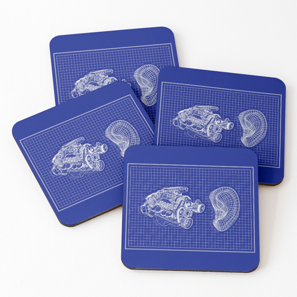 Item preview, Coasters (Set of 4) designed and sold by CCCDesign.