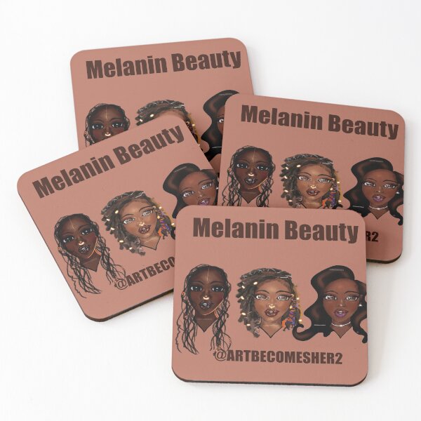 Item preview, Melanin Beauty  designed and sold by ArtBecomesHer2.