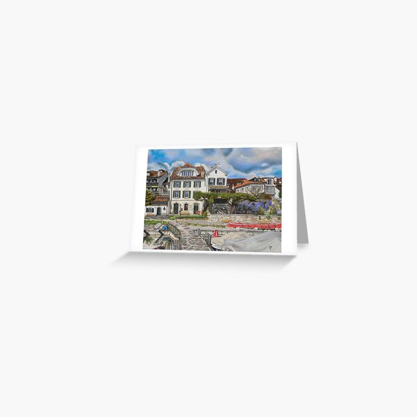 La maison du Garde-port, La Tour-de-Peilz Carte de vœux