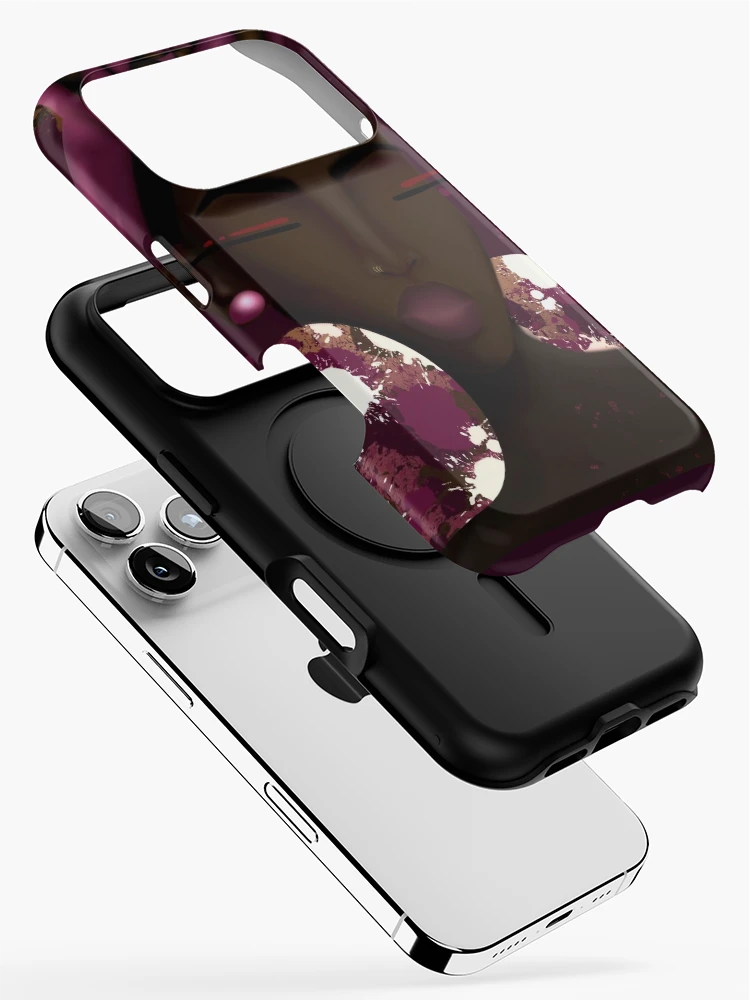 Thumbnail 2 of 4, iPhone Case, Dark Chocolate Raspberry designed and sold by DAMCDesigns.