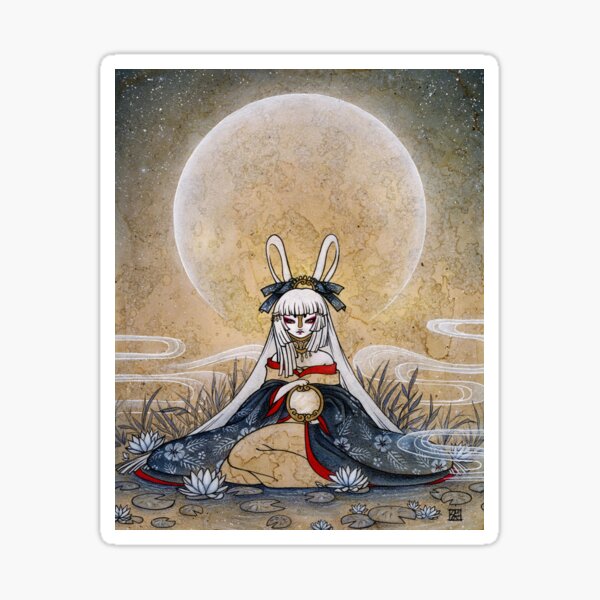 Reflect - Usagi Moon Rabbit Sticker