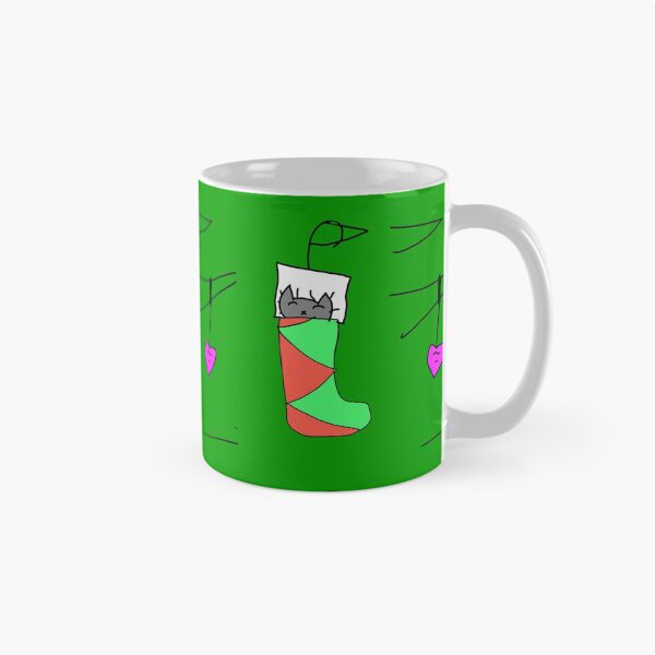 Item preview, Christmas Cat designed and sold by NicoletteArt.